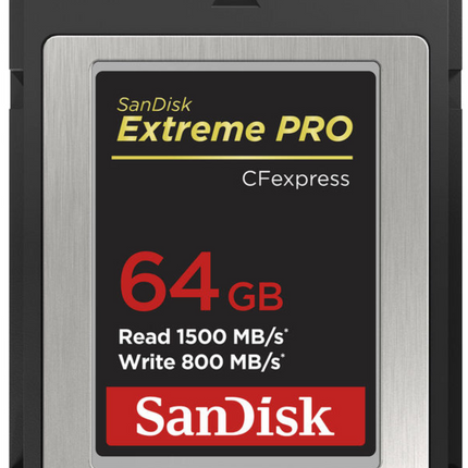 SanDisk Extreme PRO CFexpress Card Type B