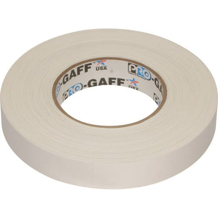 ProTapes Pro Gaffer Tape (1inch x 55 yd- White)
