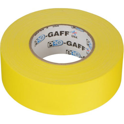 ProTapes Pro Gaffer Tape (2inch x 55 yd- Yellow)