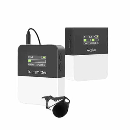 Mamen KT-W1 Wireless Microphone (1x Receiver 1x Transmitter)