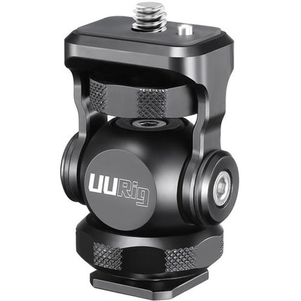 UURIG  Articulating Cold Shoe Monitor Mount with Spring-Loaded ARRI Anti-Twist Pin