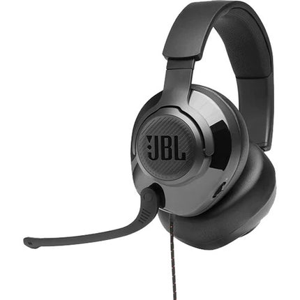 JBL Quantum 200 Over Ear Gaming Headset With Microphone - Black