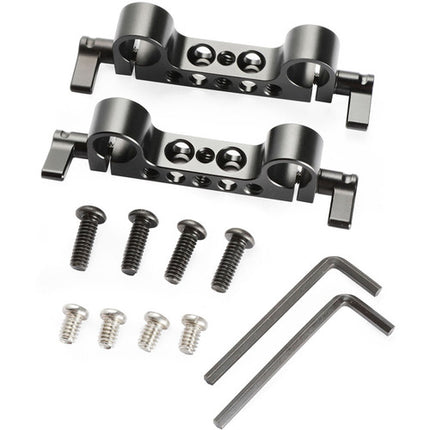 SMALLRIG Lightweight 15mm Rod Block 2-pack