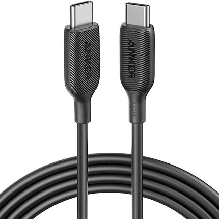 Anker A8856H11 PowerLine III USB-C to USB-C 100W Cable - Black