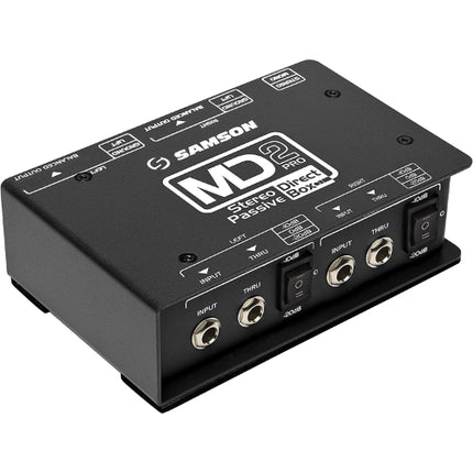 Samson MD2 Pro Stereo Passive Direct Box