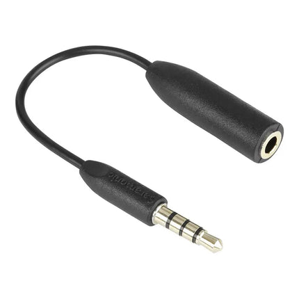 Saramonic SR-UC201 Female 3.5mm TRS to male 3.5mm TRRS cable connector