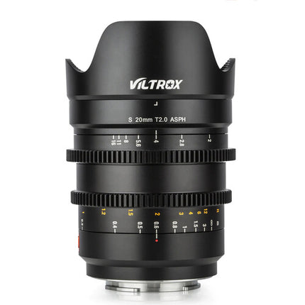 Viltrox S-20mm T2.0 Cine Lens for Sony E-Mount