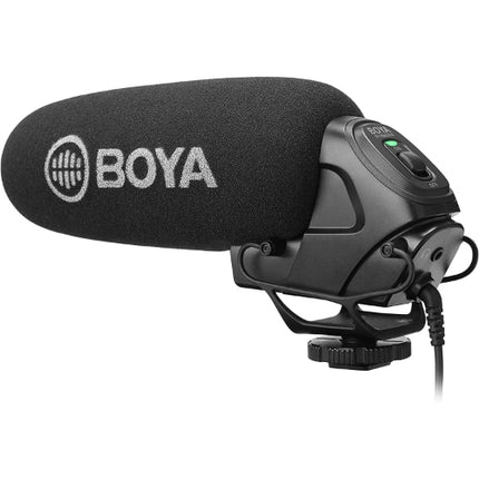 BOYA BY-BM3030 Camera-Mount Cardioid Shotgun Microphone