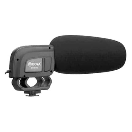 BOYA BY-M17R Camera-Mount Cardioid Shotgun Microphone