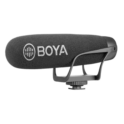 BOYA BY-BM2021 Camera-Mount Cardioid Shotgun Microphone