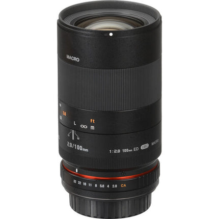 Samyang100mm f 2.8 ED UMC Macro Lens for Canon EF