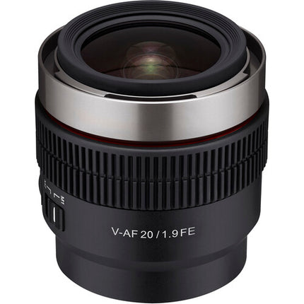 Samyang Cine V-AF 20mm T1.9 FE Lens-Sony E-Mount
