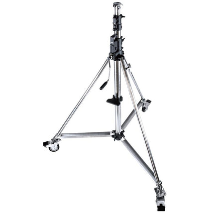 KUPO 484 HEAVY DUTY WIND-UP STAINLESS STEEL STAND CENTER TUBE And LEG