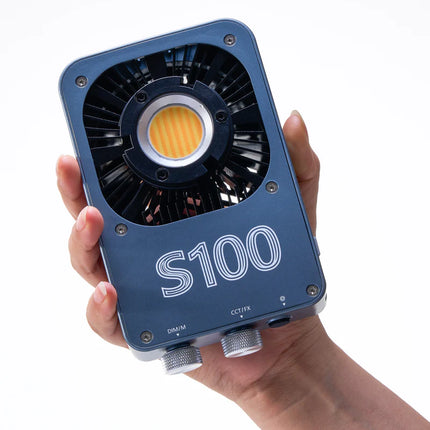 ZSYB S100 Pocket Led Video Light 100W Bi-Color 2700K-6500K Photography COB Light - Blue