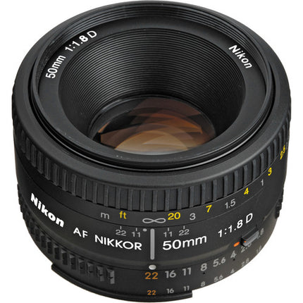 Nikon AF NIKKOR 50mm f-1.8D Lens