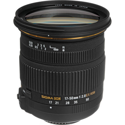 Sigma 17-50mm f-2.8 EX DC OS HSM Lens for Nikon F