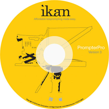 ikan PrompterPro 3 Teleprompting Software for PC & Mac (Download)