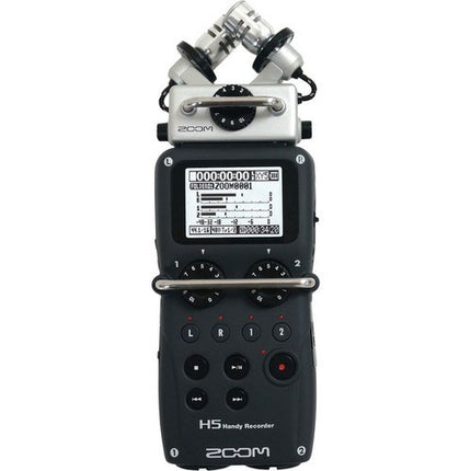 Zoom H5 4-Input - 4-Track Portable Handy Recorder With Interchangeable X-Y Mic Capsule