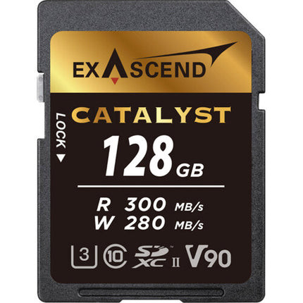 EXASCEND 128GB Catalyst UHS-II SDXC Memory Card