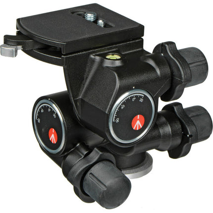 Manfrotto 410 3-Way- Geared Pan-and-Tilt Head with 410PL Quick Release Plate