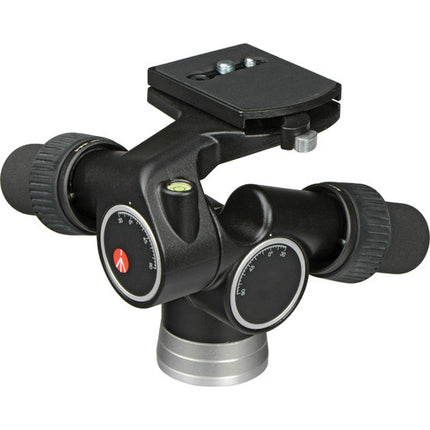 Manfrotto 405 3-Way- Geared Pan-and-Tilt Head with 410PL Quick Release Plate