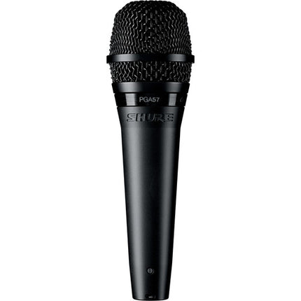 Shure PGA57-XLR Cardioid Dynamic Instrument Microphone with XLR Cable (4.5m)