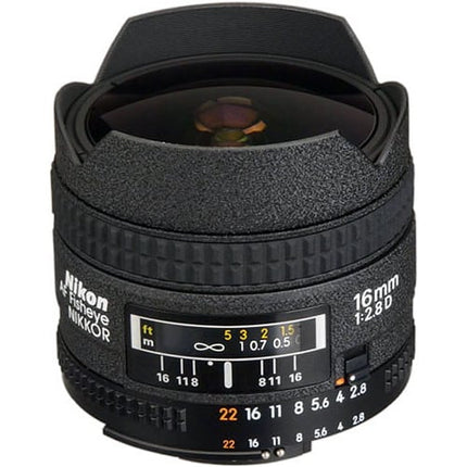 Nikon AF Fisheye-NIKKOR 16mm f-2.8D Lens