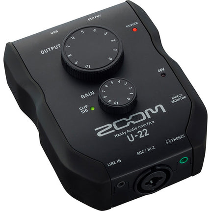 Zoom U-22 Ultracompact 2x2 USB Handy Audio Interface