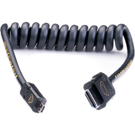 Atomos AtomFLEX Coiled Micro-HDMI to HDMI Cable (12 to 24inch)