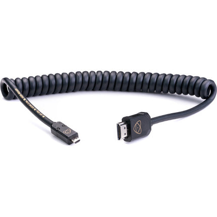 Atomos AtomFLEX Coiled Micro-HDMI to HDMI Cable (40 to 80cm)