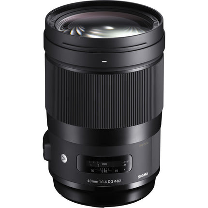 Sigma 40mm f-1.4 DG HSM Art Lens for Nikon F