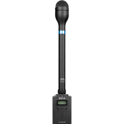 BOYA BY-HM100 Dynamic Handheld Microphone With Boya BY-WXLR8 UHF XLR Adapter