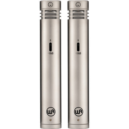 Warm Audio WA-84 Small Diaphragm Condenser Microphone (Stereo Pair- Nickel)