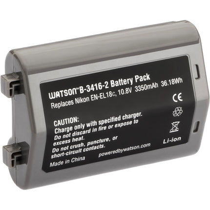 Watson EN-EL18C Lithium-Ion Battery Pack (10.8V- 3350mAh)