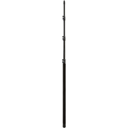 K&M 23765 4-Piece Aluminum Microphone Boompole (Black)