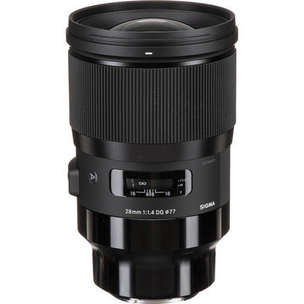 Sigma 28mm f-1.4 DG HSM Art Lens for Sony E