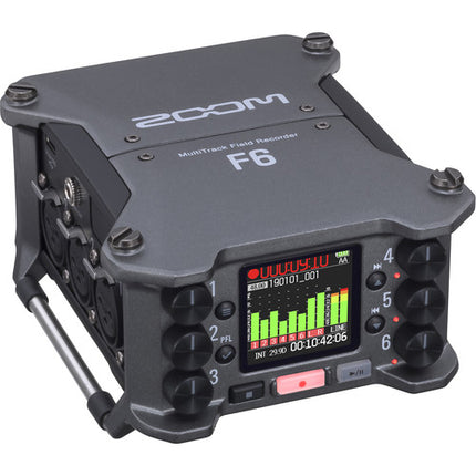 Zoom F6 6-Input - 14-Track Multitrack Field Recorder