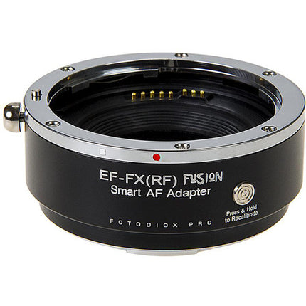FotodioX Pro Fusion Smart Auto Focus Adapter for Canon EF--S-Mount Lens to FUJIFILM X-Mount Camera