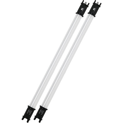 Nanlite PavoTube 15C 60cm RGBW LED Tube with Internal Battery 2 Light Kit