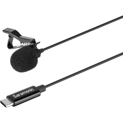 Saramonic LavMicro U3B Omnidirectional Lavalier Microphone with USB Type-C Connector for Android Devices (6m Cable)