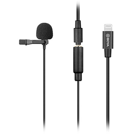 Boya BY-M2 Clip-on Lavalier Microphone for iOS devices