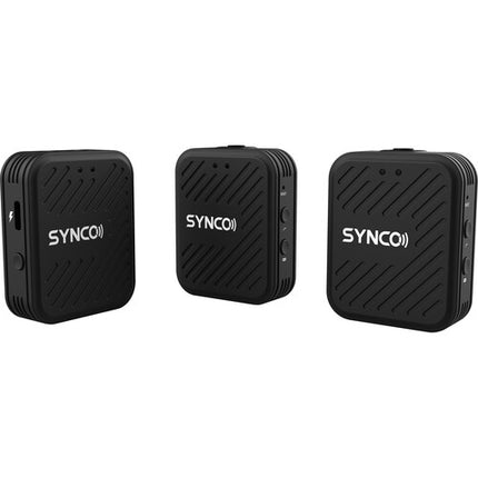 Synco WAir-G1-A2 Ultracompact 2-Person Digital Wireless Microphone System for Mirrorless-DSLR Cameras (2.4 GHz)
