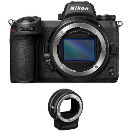 Nikon Z 6II Mirrorless Digital Camera Body with FTZ Adapter Kit