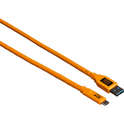 Tether Tools TetherPro USB Type-C Male to USB 3.0 Type-A Male Cable (4.5m- Orange)