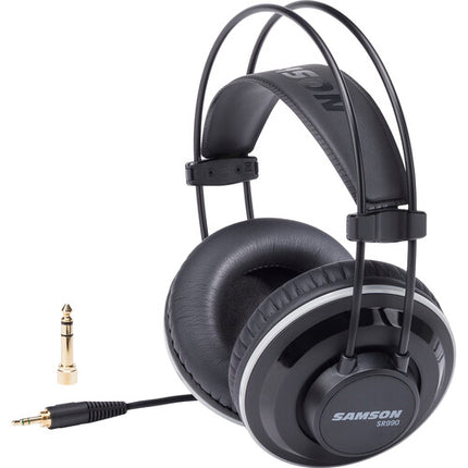 Samson SR990 Closed-Back Over-Ear Studio Reference Headphones