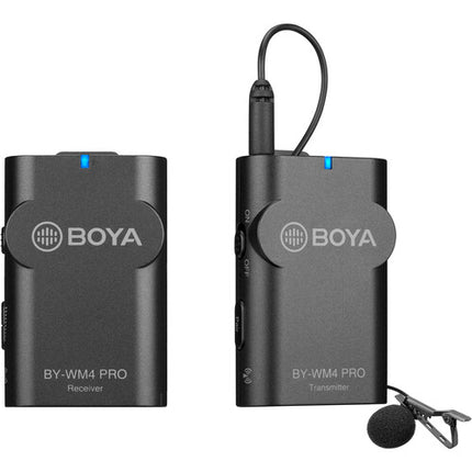 BOYA BY-WM4 PRO-K1 Digital Camera-Mount Wireless Omni Lavalier Microphone System