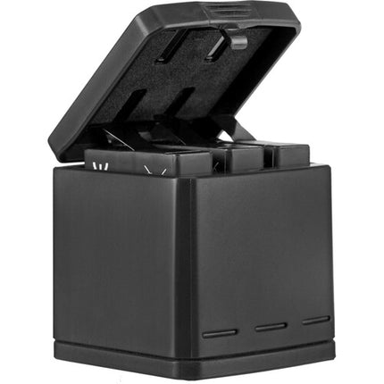 TELESIN 3-Channel Storage-Charger Box for GoPro HERO8-7-6-5 Black Batteries