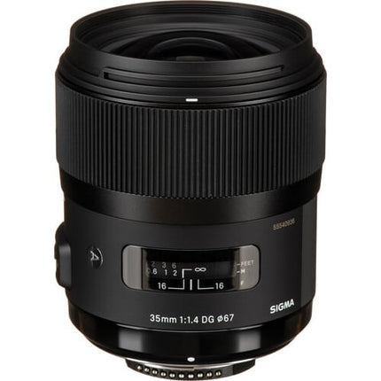 Sigma 35mm f-1.4 DG HSM Art Lens For Nikon F