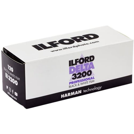 Ilford Delta 3200 Black and White Negative Film (120 Roll Film)