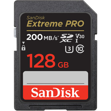 SanDisk 128GB Extreme 200MB-s PRO UHS-I SDXC Memory Card